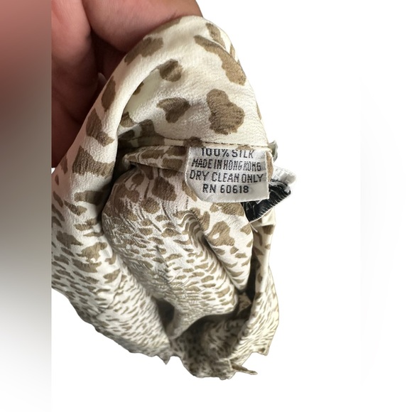 Vintage Mary Ann Restivo Womens Leopard Print Longline Blazer Size 10 - Picture 9 of 13